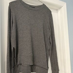 Beyond Yoga Charcoal Gray Sweater - Lightweight Everyday Knit